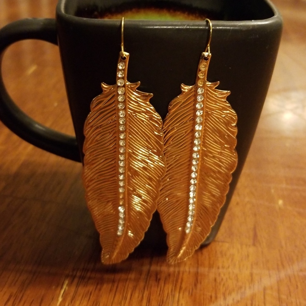 Leaf earrings
